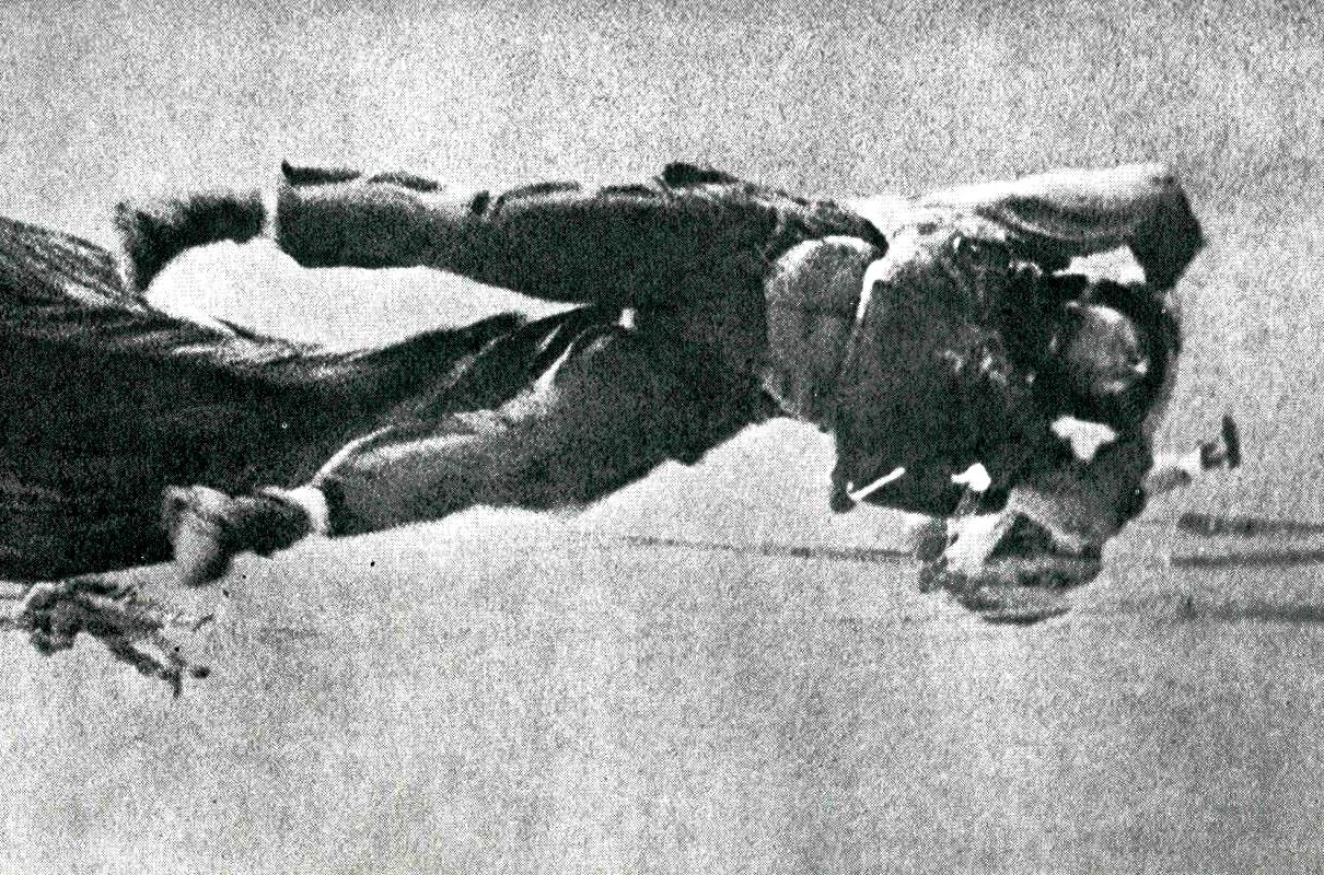 U.S. 82nd Airborne Paratroopers jumping from a C47